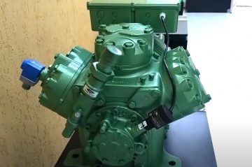Senzor presiune ulei Delta P II  230V exemplu montat